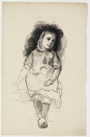 KT 1040
<br/>
Zittend meisje
<br/>
<em>Comte, Adolf le (1850 - 1921)</em>